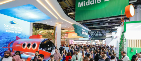 Baku Holiday Travel at the ATM Dubai 2023 exhibition held from May 1 to 4, promoting Azerbaijan’s tourism and travel services.