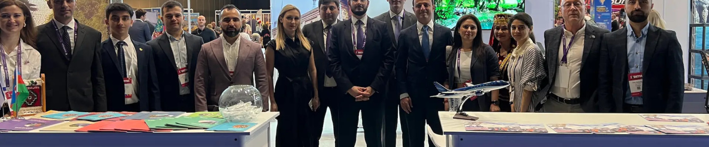 BHT participating in the International Mediterranean Tourism Market (IMTM) 2024 exhibition, promoting Azerbaijan’s tourism and partnerships.