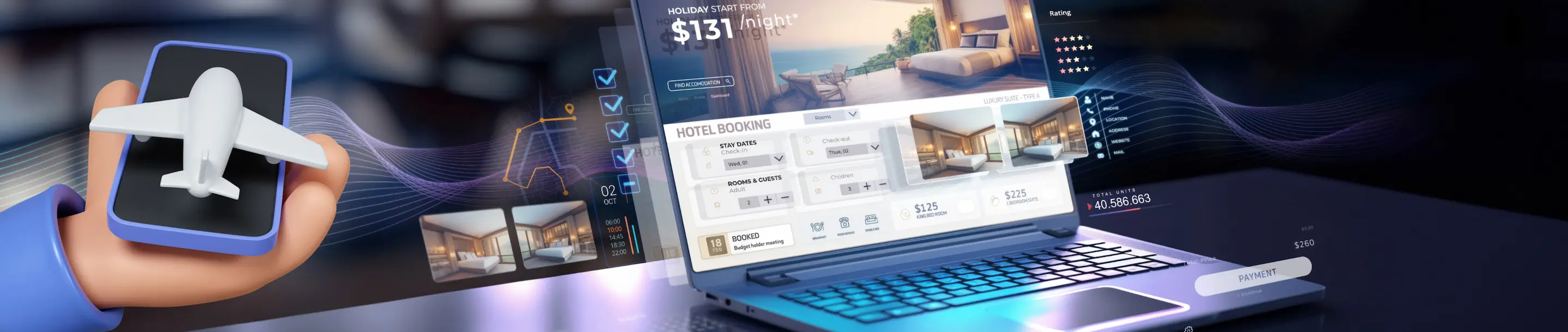 Online reservation services at Baku Holiday Travel.