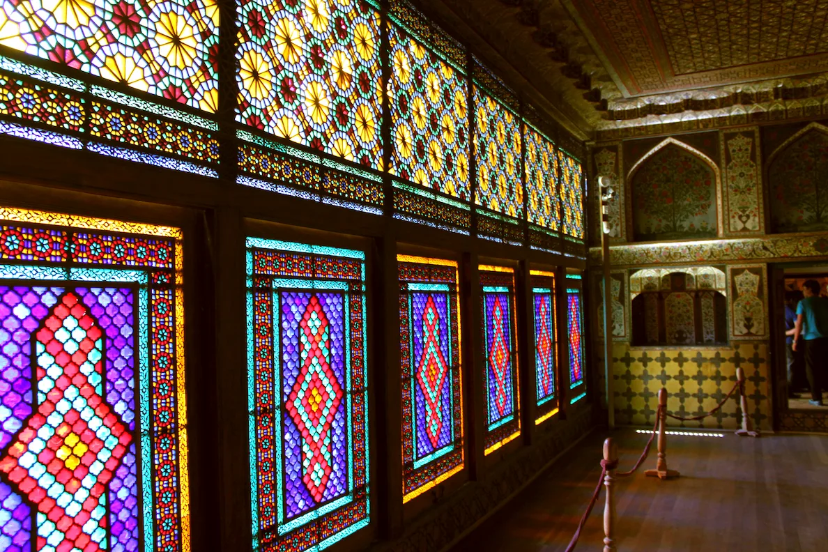 Shaki Khan Palace’s administrative room on the first floor.