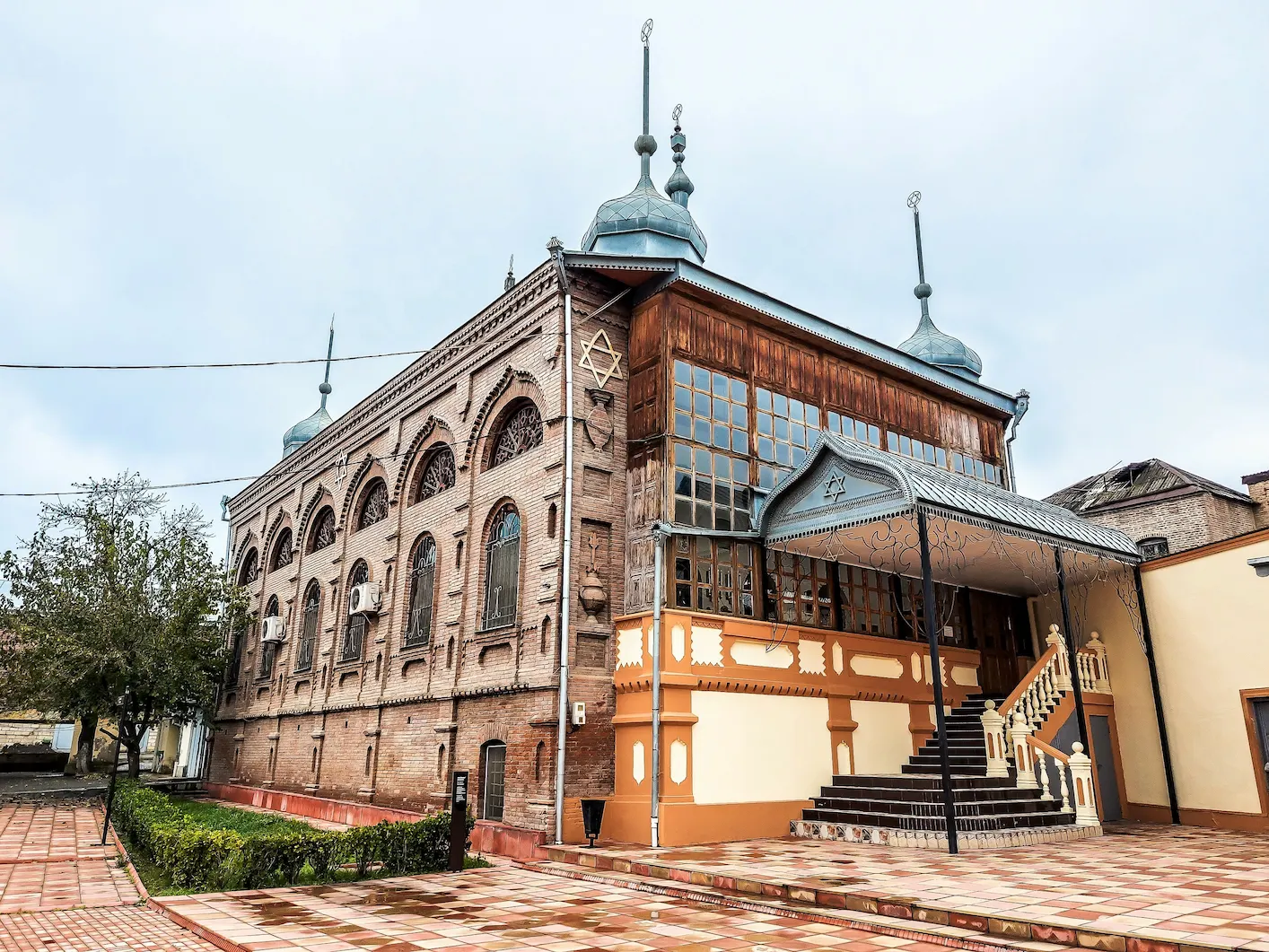 Six-Dome Synagogue in Krasnaya Sloboda, Quba.